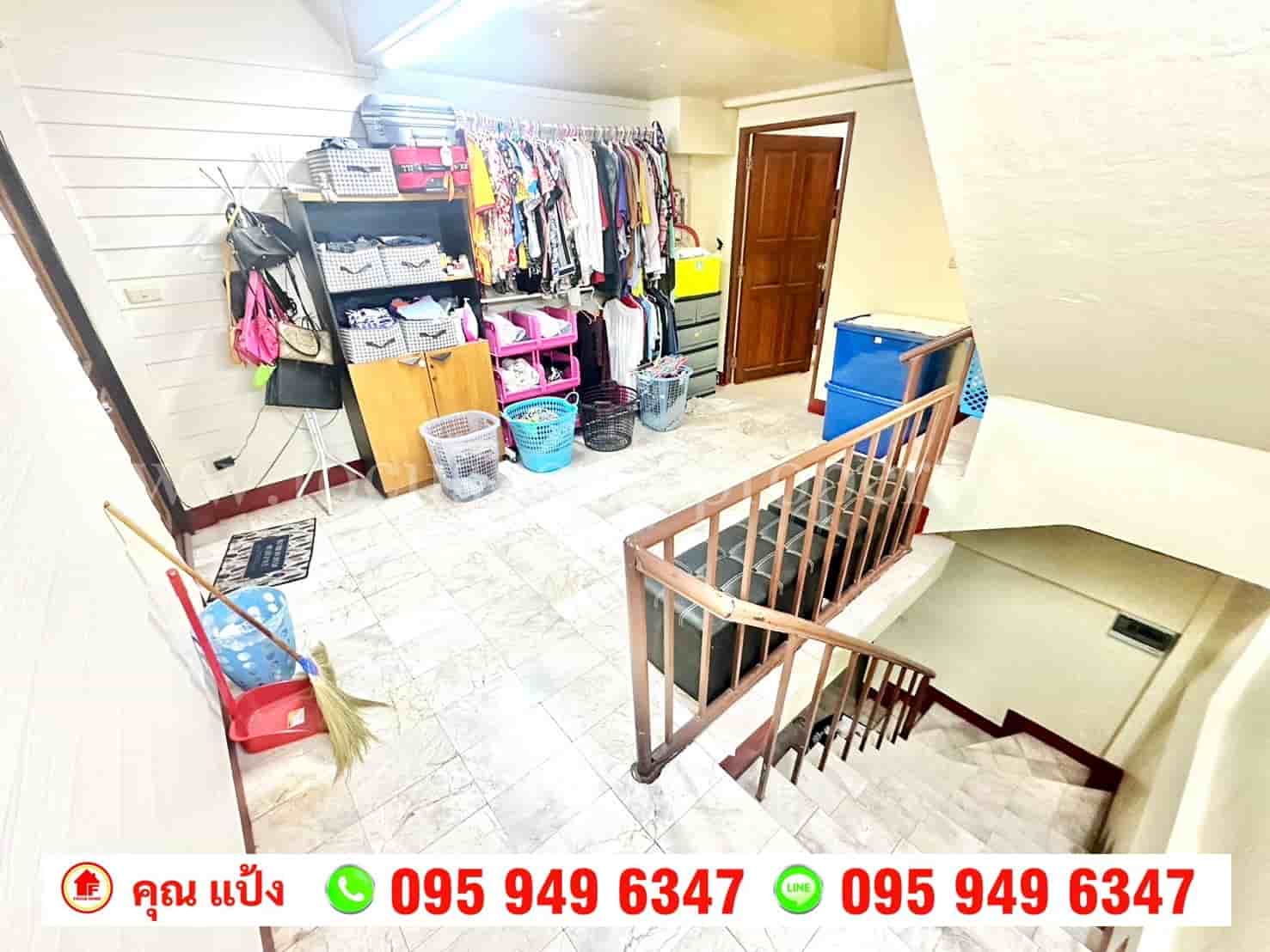 ขาย ตึกแถว 4 ชั้นครึ่ง หน้าโรงเรียนอนุราชประสิทธิ์ สนามบินน้ำ